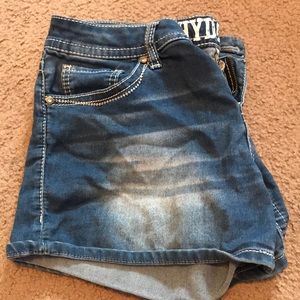 Jean shorts